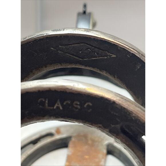 Antique Spurs and Horseshoes Wine Rack, Napkin Condiments Holder - Picture 3 of 5